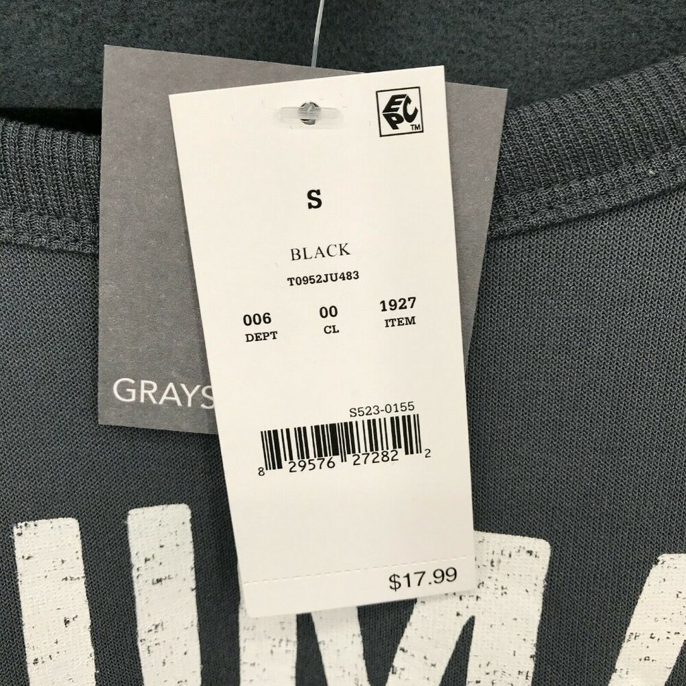 Grayson Threads Women Animal Lover Charcoal Black Graphic Sweatshirt S - Picture 8 of 8